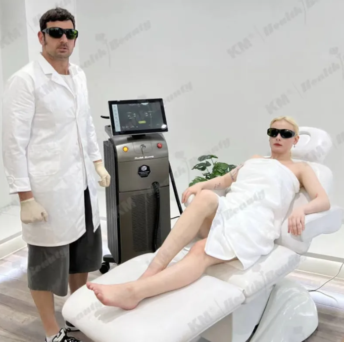 kasus perusahaan terbaru tentang Teknologi Laser Dioda 3-Gelombang: Solusi Terbaik untuk Layanan Semua Jenis Kulit B2B