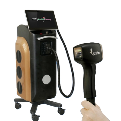 Komersial Weifang KM Medical CE 755nm/1064nm/808nm Diode Laser Hair Removal Machine