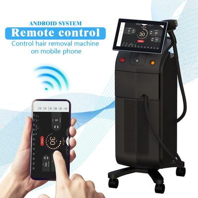 Mesin Penghilang Rambut Laser Komersial 3 Panjang Gelombang 1064nm Peralatan Laser Diode