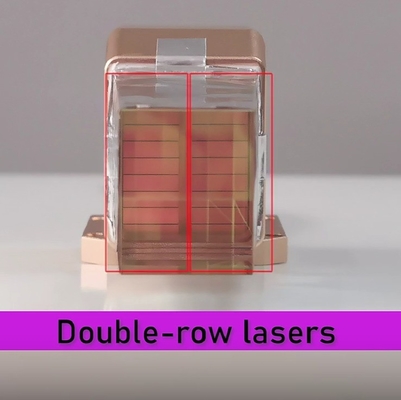 Efektif Penghapusan Rambut dengan 755 808 940 1064nm Diode Laser 1600-2400W Daya Tinggi