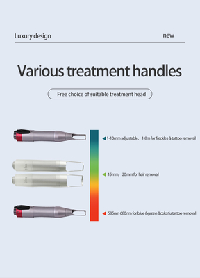 Semua dalam satu Picosecond Laser Hair Removal dan ND YAG Laser Tattoo Removal Machine