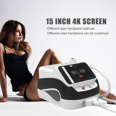 Portable Diode Laser Hair Removal Machine 808 755nm 1064nm Triple Wavelength
