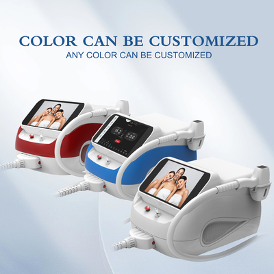 808nm-810nm Diode Laser Hair Removal System Peralatan Penghapusan Rambut Laser Portable Komersial