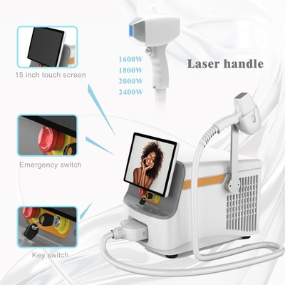 800W Portable Diode Laser Machine Profesional Untuk Penggunaan Komersial / Rumah