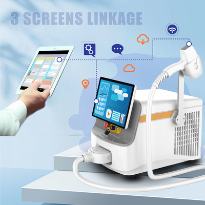 800W Portable Diode Laser Machine Profesional Untuk Penggunaan Komersial / Rumah