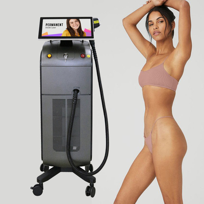 Mesin Penghilang Rambut Tanpa Nyeri 4 Wave Diode Laser 755nm 940nm 1064nm