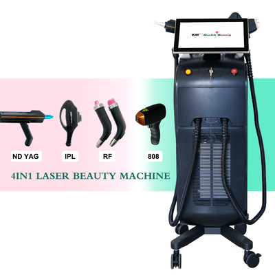 1000W 1200W 1600W Triple Wave Diode Laser Hair Removal Equipment Platinum Titanium Laser Hair Removal Mesin Penghapus Rambut