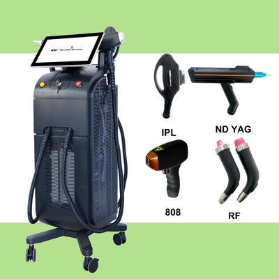 1000W 1200W 1600W Triple Wave Diode Laser Hair Removal Equipment Platinum Titanium Laser Hair Removal Mesin Penghapus Rambut