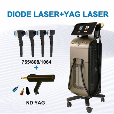1000W 1200W 1600W Triple Wave Diode Laser Hair Removal Equipment Platinum Titanium Laser Hair Removal Mesin Penghapus Rambut