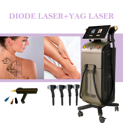1000W 1200W 1600W Triple Wave Diode Laser Hair Removal Equipment Platinum Titanium Laser Hair Removal Mesin Penghapus Rambut