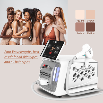 808nm 1064nm 755nm Diode Laser Hair Removal Mesin Kecantikan Portable Dengan MDSAP