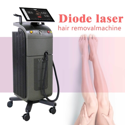 Peralatan kecantikan 808nm Penghilang Rambut Medis Mesin Laser Diodo Empat Gelombang