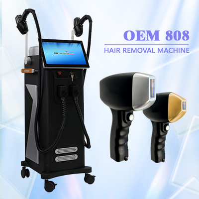 808nm 810nm 2 In 1 Diode Laser Hair Removal Machine Salon MDSAP Disetujui