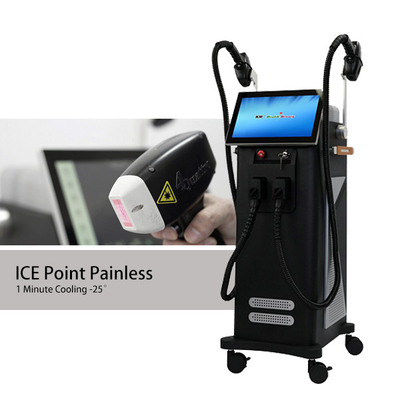 808nm 810nm 2 In 1 Diode Laser Hair Removal Machine Salon MDSAP Disetujui