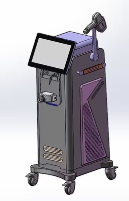 Mesin Penghilang Rambut Laser Titanium Diode 4 Gelombang