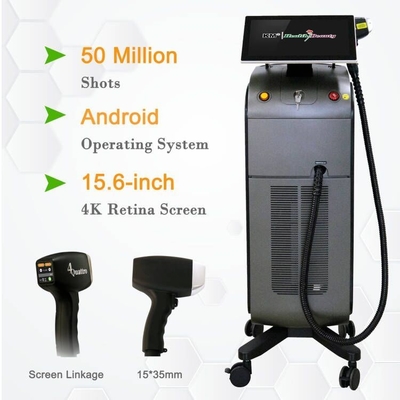 Mesin Penghilang Rambut Laser Diode Tanpa Nyeri OEM ODM untuk Menegangkan Kulit