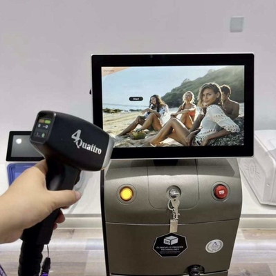 Profesional 808nm Diode Laser Hair Removal Beauty Machine Dengan Manual Pelatihan