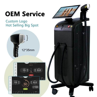 Profesional 808nm Diode Laser Hair Removal Beauty Machine Dengan Manual Pelatihan