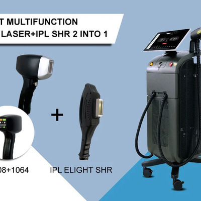Weifang KM IPL 755 808 1064nm Diode Laser Hair Removal Machine dengan penargetan yang tepat