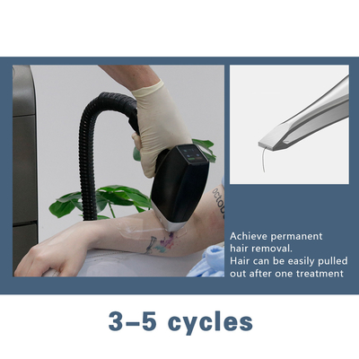 Weifang KM IPL 755 808 1064nm Diode Laser Hair Removal Machine dengan penargetan yang tepat