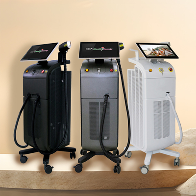 Weifang KM IPL 755 808 1064nm Diode Laser Hair Removal Machine dengan penargetan yang tepat