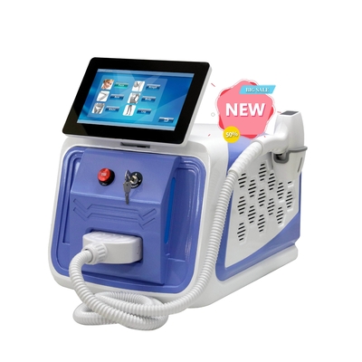 600W - 1600W Portable Diode Laser Machine 3 Gelombang Diode Ice Laser Machine