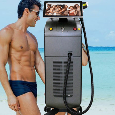 Mesin Penghilang Rambut Tiga Gelombang Asli Titanium Diode Laser 755/808/1064 Penjualan