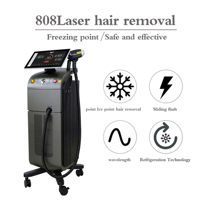 Mesin Penghilang Rambut Tiga Gelombang Asli Titanium Diode Laser 755/808/1064 Penjualan