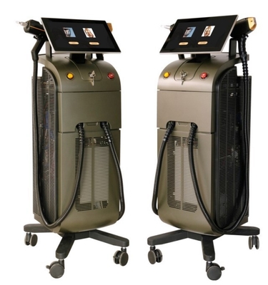 XL Ice Titanium 808 810nm Diode Trio Laser Penghilang Rambut Q Switch ND YAG Laser Penghilang Tato