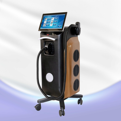 Sistem Super Cooling Diode Laser Hair Removal Machine Laser Titanium 755/808/1064nm ICE