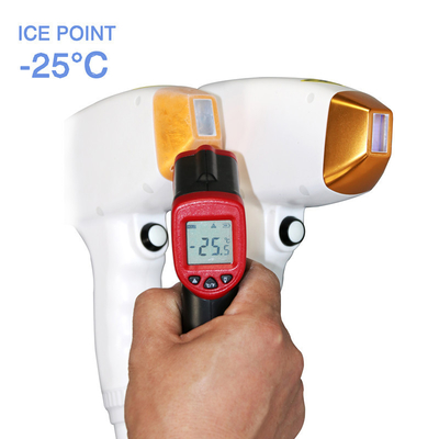 Sistem Super Cooling Diode Laser Hair Removal Machine Laser Titanium 755/808/1064nm ICE