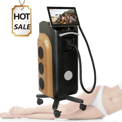 Trio 3 panjang gelombang Diodo Laser 755/808/1064nm untuk Alexandrite Ice Laser Hair Removal