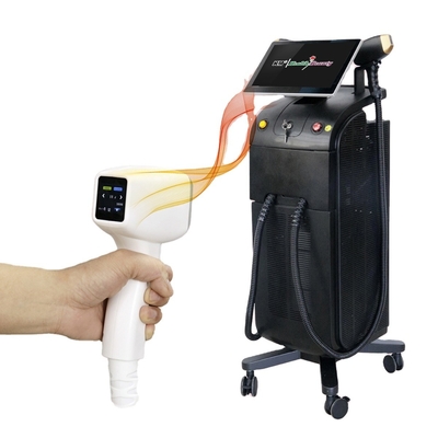 Peralatan Laser Hair Removal 755 808 1064nm Diode Laser Titanium Laser dengan Q Switch