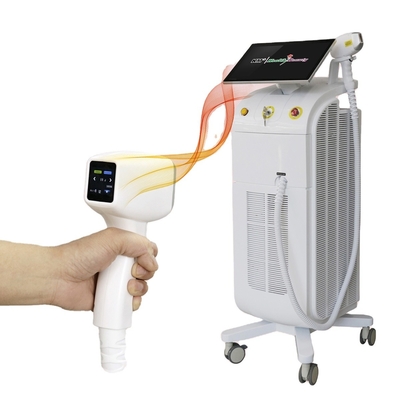 Peralatan Laser Hair Removal 755 808 1064nm Diode Laser Titanium Laser dengan Q Switch