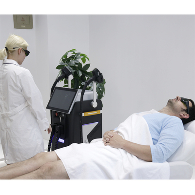 Medical Ice Platinum 755nm 808nm 1064nm Laser Permanen Penghapusan Rambut 808nm Laser Diode