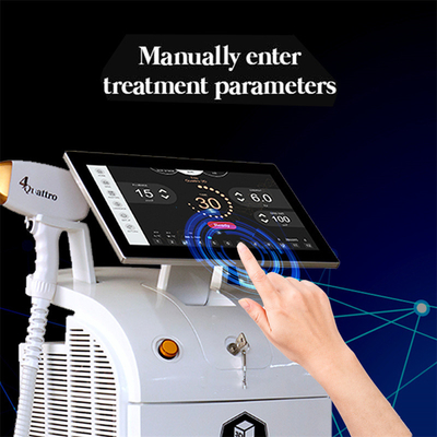 808 755 1064 940nm Laser Ice Hair Removal Machine Untuk Perawatan yang Tepat dan Bertujuan