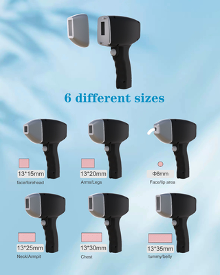 Portable 808 Diode Laser Hair Removal Machine Layanan OEM ODM Profesional
