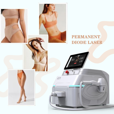 808nm 1064nm 755nm Portable Diode Laser Machine Dengan Color Touch Screen