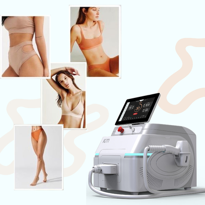 808nm 1064nm 755nm Portable Diode Laser Machine Dengan Color Touch Screen