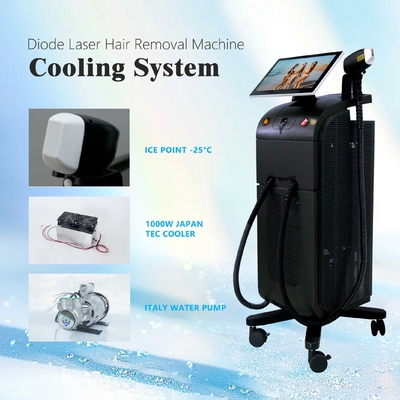 Mesin Penghilang Rambut Laser Dioda 810NM dengan IPL dan ND YAG Lanjutan