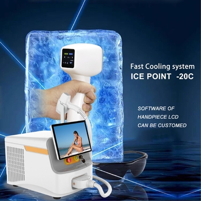 3 Panjang gelombang 808nm 755nm 1064nm Diode Laser Hair Removal Device dengan Ice Titanium