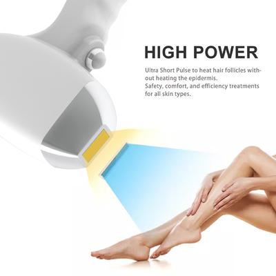 Portable NO Q Switch 755nm 808 Nm Diode Laser Hair Removal Machine Dengan Ukuran Spot Opsional