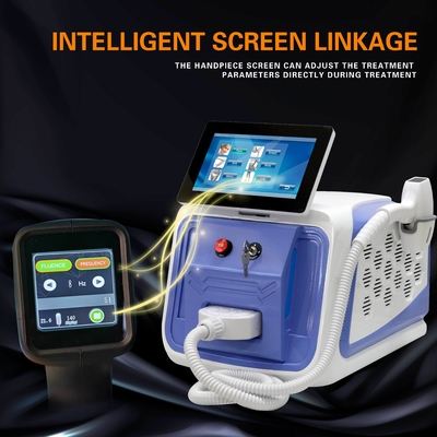800W Diode Laser Hair Removal Machine 755nm 1064nm 808nm Trio Laser Machine