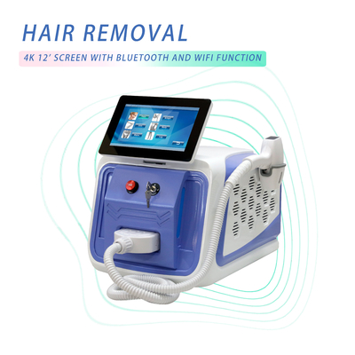 800W Diode Laser Hair Removal Machine 755nm 1064nm 808nm Trio Laser Machine
