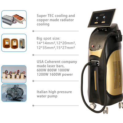 OEM Salon Laser Hair Removal Machine Diode 808 Laser Machine Bahasa Inggris Pilihan