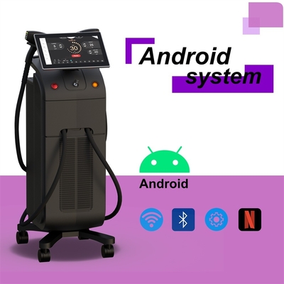 Mesin Penghilang Rambut Laser Komersial 3 Panjang Gelombang 1064nm Peralatan Laser Diode