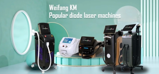 Mesin Es Penghilang Rambut Laser Fiber Diode untuk Perawatan Kulit dan Kecantikan