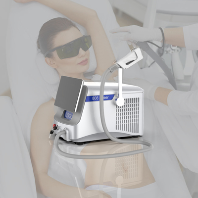 Perangkat Penghilang Rambut Laser Fiber Coupled Laser 1-400ms Opsi
