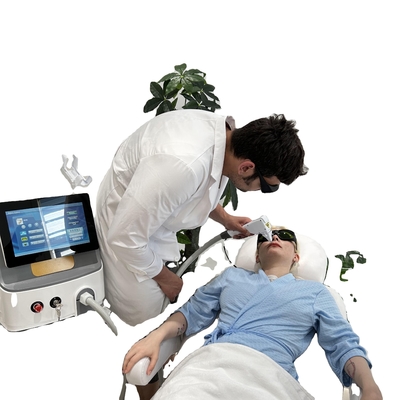 OEM ODM Fiber Coupled Diode Laser Hair Removal Machine 808nm Panjang Gelombang