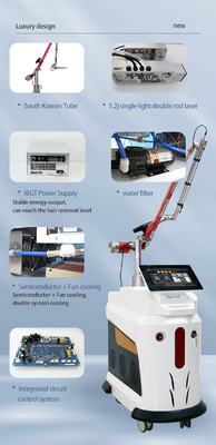 Komersial Q Switched Laser Mesin Penghapusan Tato 1064nm 532nm 755nm